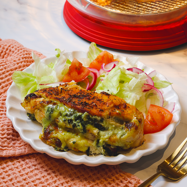 AIR FRYER STUFFED CHICKEN BREAST