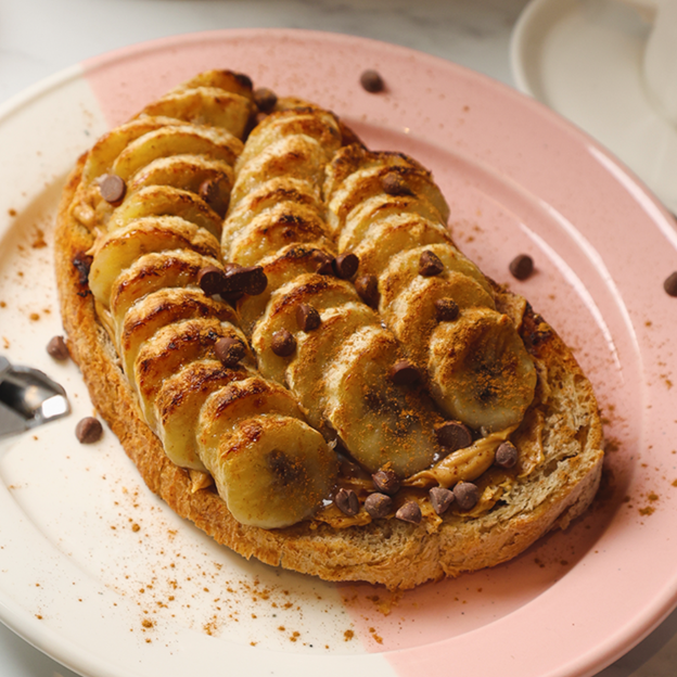 CARAMELISED BANANA TOASTIE