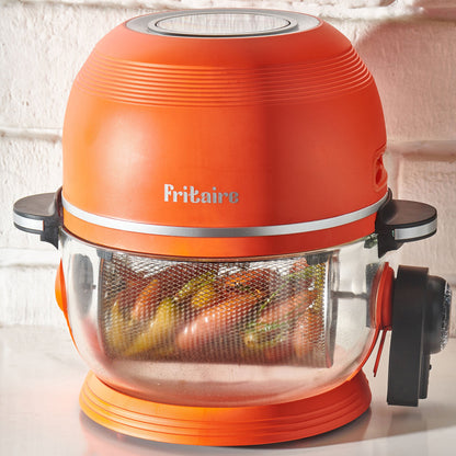 The Self-Cleaning Glass Bowl Air Fryer - MIDNIGHT BLACK